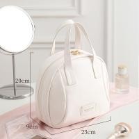 ราคา RadianceRetail กระเป๋าใส่เครื่องสำอางแฟชั่นกระเป๋าเครื่องสำอางทำจากหนัง PU สำหรับผู้หญิงกระเป๋าเครื่องสำอางแบบพกพาสำหรับสุดสัปดาห์ลิปสติกกระเป๋าน้ำหอม (23124019691)