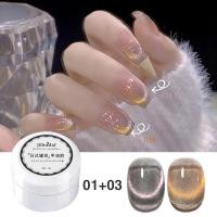 ราคา สีทาเล็บลูกแก้ว 3D แคทอาย สีออโรร่า เจลทาเล็บแคทอาย สีแคทอายรุ่นใหม่ล่าสุด (21579007136)