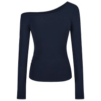 ราคา Kaekai พร้อมส่ง เสื้อปาดไหล่ แขนยาว ผ้าเรยอน ยืดได้เยอะ สาวอวบใส่ได้ แต่งสม็อค 1 ข้าง สไตล์เกาหลี ใส่ได้หลายแบบ (22986121368)