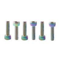 ราคา XTUJ 6Pcs Bike Stem Bolts M5X18mm Stainless Steel Handlebar Stem Screw Road Fixed Gear (22552480805)