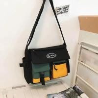 ราคา Canvas Lady กระเป๋าสะพายหลัง กระเป๋าสะพายไหล่ปรับระดับได้หลายสี กระเป๋าสะพายไหล่ กระเป๋าสะพายไหล่ (23166025086)