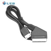 ราคา 1 8M 6ft VGA RCA สายสัญญาณเสียงสาย RGB Scart สำหรับ SEGA Dreamcast DC (15011503235)