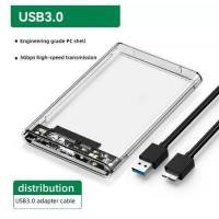 ราคา SUBTLE Actual กล่องใส่ HDD กล่องใส่ฮาร์ดดิสก์แบบใส USB 3 0 SATA 2 5 กล่องใส่ฮาร์ดดิส ส่งถ่ายข้อมูลได้รวดเร็ว มีไฟ LED กล่องใส Harddisk SSD 2 5 inch USB3 0 แรง Hard Drive Enclosur (23103828606)