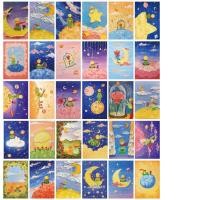 ราคา ASDOME 30pcs แบบสองด้าน โปสการ์ดภาพวาดเจ้าชายน้อย กระดาษสำหรับตกแต่ง เครื่องยิงเลเซอร์ บัตรบัญชีมือหนังสือ บัตรภาพ คอเล็กชั่น โปสการ์ดเจ้าชายน้อย เครื่องเขียนอุปกรณ์การเรียน (22353782679)