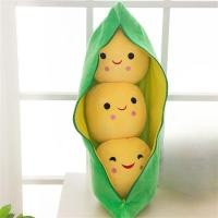 ราคา 1ชิ้นถั่วลันเตานุ่มแนะสวมสบายตุ๊กตาหนานุ่มการออกแบบสองสีนุ่มสบายและวัสดุที่ปลอดภัยยัดไส้ของเล่นสำหรับให้ของขวัญ (22936957681)