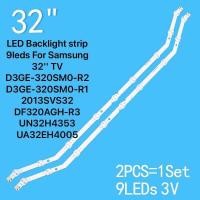 ราคา LED Backlight strip 9leds For Samsung 32 TV D3GE 320SM0 R2 D3GE 320SM0 R1 2013SVS32 DF320AGH R3 UN32H4353 UA32EH4005 (22835174748)
