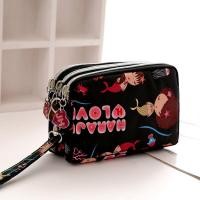 ราคา กระเป๋าใส่เหรียญผ้าสไตล์เกาหลี กระเป๋าใส่โทรศัพท์มือถือขนาดใหญ่แบบยาว กระเป๋าใส่กุญแจแบบมีซิปสามชั้น กระเป๋าใส่เหรียญแบบถือได้ขนาดใหญ่ (23231877451)