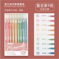 ราคา ปากกาหมึกเจล Morandi สีพาสเทล สไตล์เรโทร ปากกาเจล เขียนได้ทั้งกระดาษขาวและดำ (22580035999)