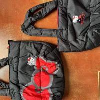 ราคา กระเป๋าถือ Hello Kitty วินเทจ กระเป๋าถือแบบสะพายไหล่ผ้าฝ้ายแบบมีซิปสีดำ 45 ปี รุ่นพิเศษ กระเป๋าถือแบบลำลองสำหรับทุกวัย (23232410071)