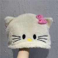 ราคา DGJKF Fashion Thickened Kawaii Cartoon Hat Adult Hat Winter Hat Female Hat Windproof Hat Ear Protection Hat Kt Cat Cap er Hat Women Winter Cap Ear Protection Hat (16505919964)