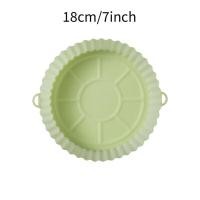 ราคา AirFryer Silicone Pot 7inch Air Fryers Oven Baking Tray Fried Pizza Chicken Basket Mat Round Replacemen Grill Pan Accessorie (17696776397)
