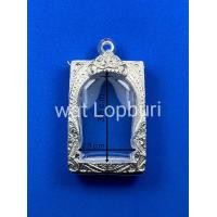 ราคา กรอบพระ ตลับเงินแท้ ใส่พระสมเด็จ ทรงสี่เหลี่ยม เกจิต่างๆ (13636302139)