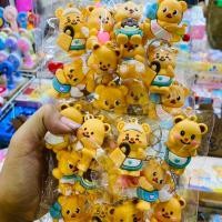 ราคา ยกโหล 12 ชิ้น คละลาย พวงกุญแจตุ๊กตาหมีเนย น่ารักๆ พร้อมจัดส่ง (22765681315)