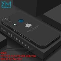 ราคา YiaMia Maple Leaf กรณีโทรศัพท์สำหรับ VIVO Y17 Y15 Y12 1901 1902 1904 Y19 Y50 Y30i Y30 1935 1938 S1 S1 Pro V15เรียบง่ายและแฟชั่น Rubik S Cube ด้านข้าง Maple Leaf ฝาครอบโทรศัพท์กันกระแทกและ Drop Proof เ