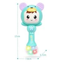 ราคา ตุ๊กตาเขย่ามือของเล่นเสริมพัฒนาการมีเสียงมีไฟและมียางกัดสำหรับเด็ก ของเล่นเด็ก ตุ๊กตา (22865342469)