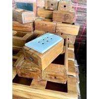 ราคา บล็อกปลั๊กไฟไม้สัก (23343244499)