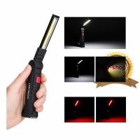 ราคา ขนาดใหญ่ worklight ไฟทำงาน ไฟฉายพกพา cob led 1800mah ชาร์จไฟ USB 5โหมด หัวแม่เหล็ก (538588326)