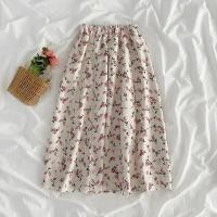 ราคา Cckoss พร้อมส่ง กระโปรงลายดอก ความยาวปานกลาง เอวยางยืด สไตล์ตะวันตก ลดอายุ หนุ่มน้อย เล็กสด กระโปรงลายดอกผ่าหน้า รักแรก (10945237903)