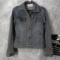ราคา ผ้ามือสอง แจ็คเก็ตยีนส์แขนยาวหญิงงานปัก (21231238580)