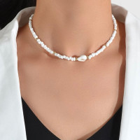 ราคา ส่งจากไทย สร้อยคอหอย สไตล์โบฮีเมียน (21848658361)