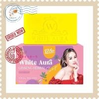 ราคา White Aura Ginseng Herbal Soap ไวท์ออร่า สบู่โสม 160g (20153317489)