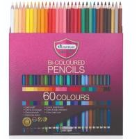 ราคา รุ่นใหม่ สีสดกว่าเดิม ดินสอสี สีไม้ มาสเตอร์อาร์ต Master art 12 24 36 48สี มี แบบแท่งยาว1หัว และ แบบ 2 หัว 1 กล่อง (17468411383)