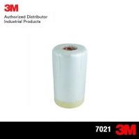 ราคา 3M พลาสติกปิดพ่นสี ชนิดมีเทปกาวในตัว 55 ซม x25 ม 90 ซม x25 ม Pre taped Masking Film Tape (22422777504)