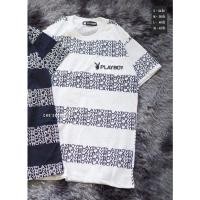 ราคา พร้อมส่ง เสื้อยืดเพย์บอย playboy งานสกรีนรอบตัวสุดฮิต (15256120474)