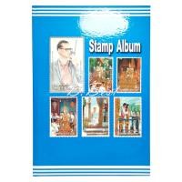 ราคา สมุดสะสมแสตมป์ สมุดใส่แสตมป์ สมุดแสตมป์ อัลบั้มสะสมแสตมป์ อัลบั้มใส่แสตมป์ ปกแข็ง เล่มใหญ่ No 505 Stamp Album (23183012164)