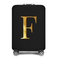 ราคา พร้อมสต็อก ผ้าคลุมกระเป๋าเดินทางอุปกรณ์เสริมกระเป๋าถุงยางยืดผ้าคลุมกระเป๋าเดินทาง 26 ตัวอักษรภาษาอังกฤษพิมพ์สำหรับกระเป๋าเดินทางขนาด 18 32 นิ้วฝาครอบกันฝุ่น (22030986604)