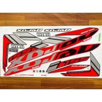ราคา สติ๊กเกอร์ Yamaha Aerox 155 ปี2018รุ่น2 ติดรถสีดำ แดง (12677885374)