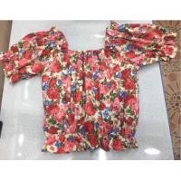 ราคา เสื้อลายดอกแขนตุ๊กตา (16377427881)