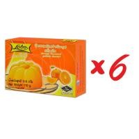 ราคา LOBO โลโบ วุ้นเจลาตินสำเร็จรูป กลิ่นส้ม ขนาด 110 กรัม แพ็ค 6 กล่อง (10997355)