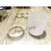 ราคา โป๊ะแก้วใส แก้วใสใส่ตะเกียง ขนาด 8x8cm (17256963857)