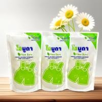 ราคา น้ำยาซักผ้า Omuda โอมูดา น้ำยาซักผ้ากลิ่นเบบี้เลิฟสีเขียว 550มล 3ถุง น้ำยาซักชนิดน้ำ หอมติดทนนาน (22959900350)