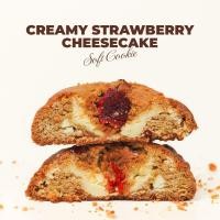 ราคา Cherrydog Cookies Soft Cookies คุกกี้ ไส้ฉ่ำ ซ๊อฟคุกกี้หน้า Creamy Strawberry Cream Cheese พร้อมส่ง (22937634924)