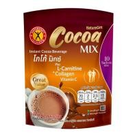 ราคา Naturegift Coffee Cocoa Mix 10Sachets เนเจอร์กิฟ กาแฟ โกโก้ มิกซ์ 10ซอง (22931473765)