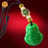 ราคา พระสังกัจจายน์หยกเขียวพร้อมสร้อยลงยาปรับความยาวได้ ขนาดจี้ 2 8 2 4 เซนติเมตร พกติดตัวร่ำรวย ค้าขายดี เงินทองไหลมาเทมา พระอรหันต์แห่งโชคลาภ ความอุดมสมบูรณ์ มีลายลงยาให้เลือก (23360764187)