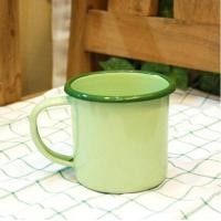 ราคา แก้วน้ำโบราณมีหูจับ แก้วน้ำวินเทจ 9 cm Enamel Mug มีให้เลือก 4 สี Food Grade แก้วน้ำสังกะสี แก้วน้ำเคลือบอีนาเมล (3872940977)