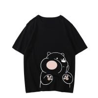 ราคา เสื้อคู่หมีแก้มป่องหมีแลบลิ้น คู่รัก เสื้อคู่ เสื้อยืด เสื้อทีม เสื้อขาวดำ (21414573358)