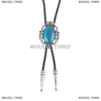 ราคา WHUEAL3 วงรีใหม่อินเทรนด์ Bolo Tie Western เสื้อคาวบอย Bolo TIES สร้อยคอ (22620558727)