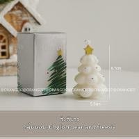 ราคา เทียนคริสต์มาส เทียนหอม ของขวัญคริสต์มาส เทียนหอมไขถั่วเหลือง รูปร่างต้นคริสต์มาสน่ารัก พร้อมส่ง (23172112519)