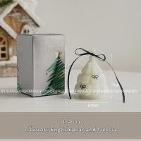 ราคา เทียนคริสต์มาส เทียนหอม ของขวัญคริสต์มาส เทียนหอมไขถั่วเหลือง รูปร่างต้นคริสต์มาสน่ารัก พร้อมส่ง (23172112517)