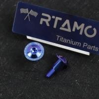ราคา RTAMO M6x16L 20L 1 0P Gr5ไทเทเนียมหัว OD14 OD18ไหล่ Fairing Body Bolt เหมาะกับ Honda Suzuki GSX1000R ขายโดย1ชิ้น (16102734693)