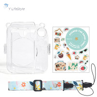 ราคา Y LifeStyle สำหรับ Fujifilm Instax Mini 12เคสใสสำหรับใส่กล้องพร้อมกระเป๋าเก็บสายคล้องไหล่ (22539885657)