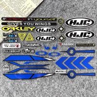 ราคา สติกเกอร์หมวกกันน็อคสะท้อนแสงกระจกหน้ารถหมวกกันน็อคติดขอบเลนส์ GP Decals อุปกรณ์แข่งรถมอเตอร์ไซค์สำหรับ Arai SHOEI HJC KYT (21386570997)