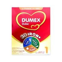 ราคา ดูเม็กซ์ ดูแลค ไอรอน พลัส นมผงดัดแปลงสำหรับทารก สูตรมีธาตุเหล็ก สูตร 1 ขนาด 250 ก (22835925025)