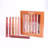 ราคา heng fang เซต ลิปติก 6ชิ้น โทนส้มอิฐ โทนแดงก่ำของขวัญ ลิปกันน้ำ ลิปสติก เครื่องสำอาง ทาปาก ลิปสีสวย lipstick set (22104924363)