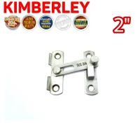 ราคา KIMBERLEY กลอนสับประตู กลอนสับบานเลื่อน กลอนสับหน้าต่าง สแตนเลสแท้ NO 599 2 SS SUS 304 JAPAN (10582197798)