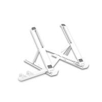 ราคา แท่นวางโน๊ตบุ๊ค พับเก็บได้ ที่วางแท็บเล็ต ขาตั้งโน๊ตบุ๊คพกพา Notebook Laptop Stand ปรับได้ 13 ระดับ (23284967050)
